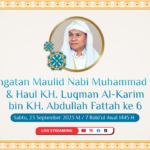 Haul KH. Luqman Al-Karim bin KH. Abdullah Fattah ke 6