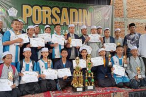 Santri Diniyah Menang Lomba Porsadin 2024