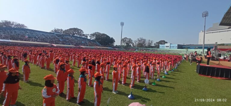 KEGIATAN HAN (Hari Anak Nasional ) SE KOTA MALANG DI STADION GAJAYANA TAHUN 2024