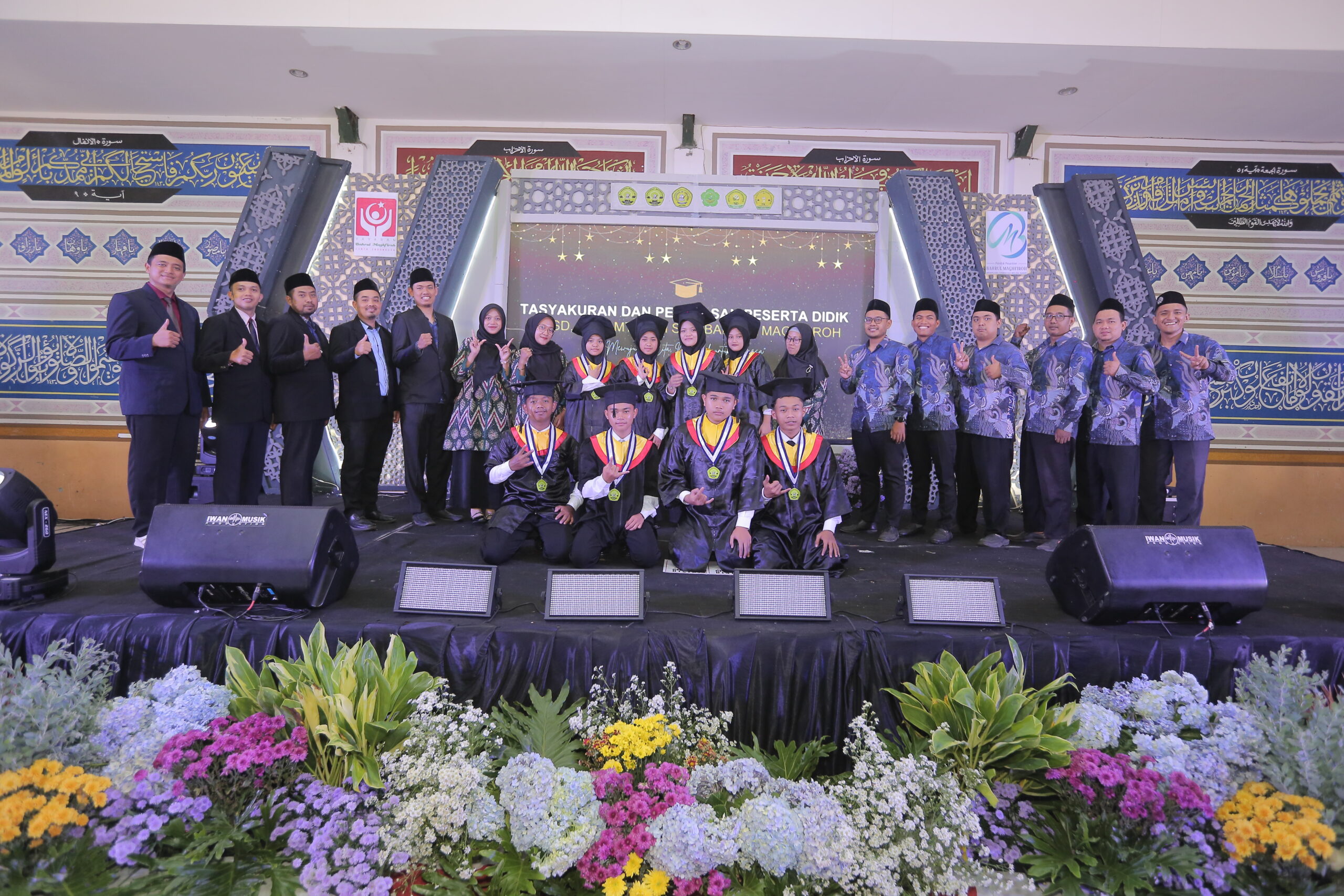 pelepasan siswa santri